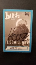 BUSH - VINTAGE ORIGINAL RAZORBLADE SUITCASE 4/24/96 CONCERT CLOTH BACKST... - $10.00