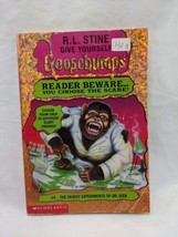 Goosebumps #4 The Deadly Experiments Of Dr. Eeek R. L. Stine 1st Edition Book - £7.77 GBP