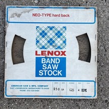 Lenox 11&#39; Neo Type Hard Back Hook 4 Teeth 3/8 Band Saw Blade Coil 3/8x.025 - $19.99