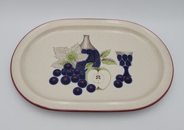 Vintage Noritake Primastone Serving Plate Napa Valley #8336 made In Japan - £28.98 GBP