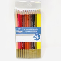 Watercolor Pencils 24 PC Set Wet or Dry Medium Coloring Pencils - £11.10 GBP