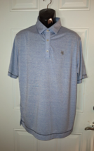 Men&#39;s FootJoy Blue Stripe Design Polo Golf Shirt Turtle Creek Golf Club ... - £26.54 GBP