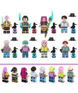8Pcs KPop Demon Hunters Minifigures Rumi Zoey Mira Abby Saja Boys Mini Block Toy - $476.33 MXN