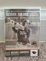 2015 Panini Contenders Old School Colors | Michael Conforto | Oregon St ... - $1.99