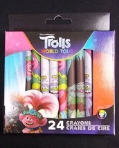 TROLLS World Tour boxed 24 crayons New - £3.14 GBP