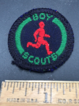 UK Boy Scouts Athlete Blue Proficiency Badges Patch Woven &amp; Bound 1934-1967 - £18.52 GBP