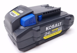 4.0ah Kobalt Battery Extended Run 24-Volt Max Model : KXB 424-03 - $23.02