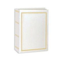 Pioneer Mini Max Bound Photo Album, Holds 100 4x6&quot; Photos, 1 Per Page, White - £16.50 GBP