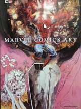 Marvel Comics Art (Art Book) Spider-Man,X-Men,Wolverine &amp; Other Japan - £32.11 GBP