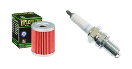New Oil Filter &amp; NGK Spark Plug Tune Up Kit For 2004-2006 Suzuki QuadSpo... - $8.00