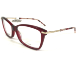 Marc Jacobs Eyeglasses Frames 63 UAB Clear Red Gold Cat Eye Full Rim 54-... - $46.53