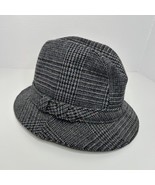 Country Gentleman Traveler Walking Hat Wool Size Medium Gray Tweed Made ... - $44.79 CAD