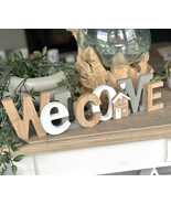Wooden Welcome Sign with House Decor - $18.95