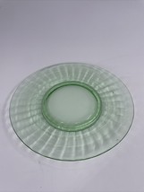 Anchor Hocking Block Optic Green Individual 8 1/4&quot; Salad/Luncheon Plates - £10.89 GBP