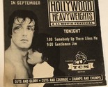 Rocky tv Print Ad Advertisement Sylvester Stallone Talia Shire TPA19 - £4.72 GBP