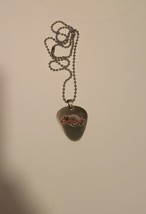 Iron Maiden Eddie Stainless Steel Guitar Pick Necklace - £14.04 GBP