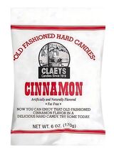 SHIP 24HR-Claeys Old Fashioned Cinnamon Hard Candy 6oz Bag Retro Spicy S... - $6.81