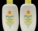 RARE Johnson &amp; Johnson Baby EXTRACARE Lotion YELLOW Bottle 200ml Lot Of ... - $82.74 CAD