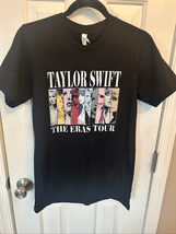 Taylor Swift The Eras Tour  T Shirt Concert Black Reprint size S - $19.80