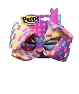 NEW PEEPS  Easter Peeps Bunny Hair Bow Clip Ages 3 Plus Bunny Rabbit - $40.12 CAD
