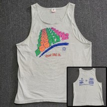 VTG 90s Hoopla 92 Tank Top Mens Size XL Single Stitch USA Basketball Bud Light - $23.13