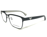 Emporio Armani Eyeglasses Frames EA 1098 3294 Gray White Square 54-17-142 - $55.89
