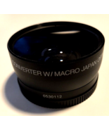 Vivitar HD4 MC AF High Definition 0.43x Wide Angle Converter w/Macro Japan - $31.33 CAD