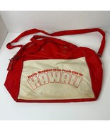 Hefty New Year&#39;s Eve Trip Duffle Bag Travel Hawaii Red Shoulder Strap - $17.80