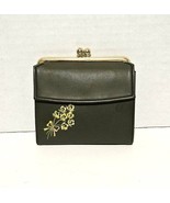 Baronet Ladies Small Folding Leather Wallet With Coinpurse 4&quot; x 4&quot; - $177.66 MXN