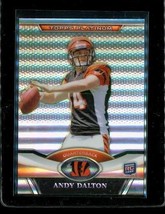 2011 Topps Platinum Rookie Holo Football Trading Card #132 Andy Dalton Bengals - £3.88 GBP
