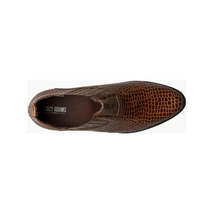 Stacy Adams Sandoval Cuban Heel Boot Croco print Cognac  25666-221 image 5