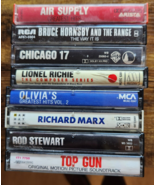 80s Pop/Soft Rock Cassette Tapes Air Supply Chicago Richard Marx Rod Ste... - $13.72