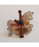 Carousel Unicorn Colorful Fun Lapel Hat Vest Pin Vintage 1987 Pinback - €17,02 EUR