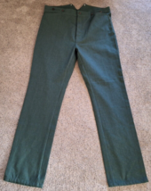 Frontier Classics Western Pants Green Cotton V Notch Back Size 44 NWT - £35.58 GBP