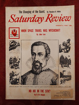 Saturday Review August 6 1960 D W Brogan Theodore H White Nikos Kazantzakis - £14.80 GBP