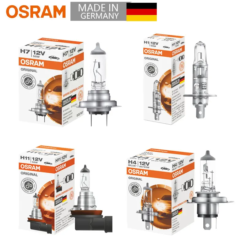 Osram Quality H7 3200K 12V Car Halogen Lamp H4 H1 H3 H8 H8B H9 H9B H11 H11B H13 - £115.06 GBP
