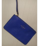 Kate Spade New York Cobalt Blue Zippered Wristlet Pouch Purse - $33.60 CAD