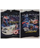 1993 Mark Martin 6 Blast Off Partout Imprimé Noir T-Shirt Nascar Piste G... - $2,657.48 MXN