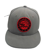 New Era 59Fifty Mens Fitted Cap Hat Size 7 1/4 Gray Philadelphia 76ers NBA - $16.78