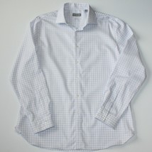 Michael Kors Regular Fit Airsoft Stretch Men&#39;s Check Print Shirt size XL - £13.58 GBP