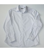 Michael Kors Regular Fit Airsoft Stretch Men&#39;s Check Print Shirt size XL - £13.36 GBP