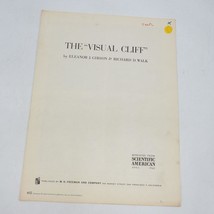 1960 Scientific American Offprint The Visual Cliff - £4.75 GBP