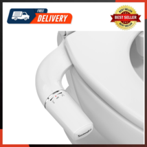 Ultra-Slim Bidet Attachment For Toilet - Dual Nozzle (Frontal And Rear Wash) - £33.30 GBP