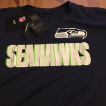 NWT men&#39;s XXL Seattle Seahawks Nike Dri-Fit legend sideline tee t-Shirt ... - $21.84