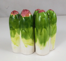 Vintage Lugerne&#39;s Asparagus Stalks Salt &amp; Pepper Shakers Japan - $254.05 MXN