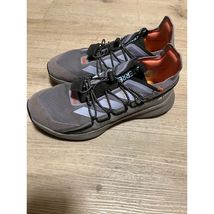 Adidas Terrex Men's Grey Trail Running Shoes Lace Up Outdoor Sneakers Si... - $49.50