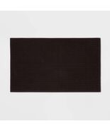 Threshold™ Antimicrobial Cotton Jacquard Bath Rug 20x34 Black - $322.89 MXN Threshold™ Antimicrobial Cotton Jacquard Bath Rug 20x34 Black - $322.89 MXN