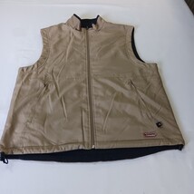 Grand Slam Total Tech Mens Brown/Black Reversible Full Zip Golf/Casual Vest Sz M image 12