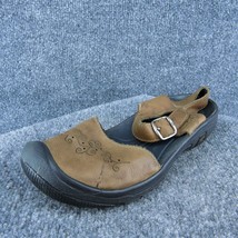 KEEN  Women Ankle Strap Sandal Shoes Brown Leather Size 7 Medium - £19.88 GBP