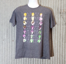 Crunchyroll Rokka Braves of the Six Flowers Gray Unisex T-Shirt - Size L - $10.69